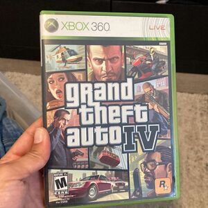 Microsoft Xbox 360 Grand Theft Auto IV GTA 4 Video Game